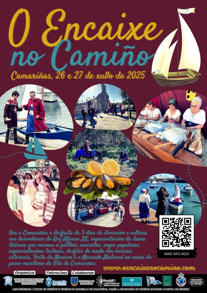 Cartel o encaixe no camiño 2025